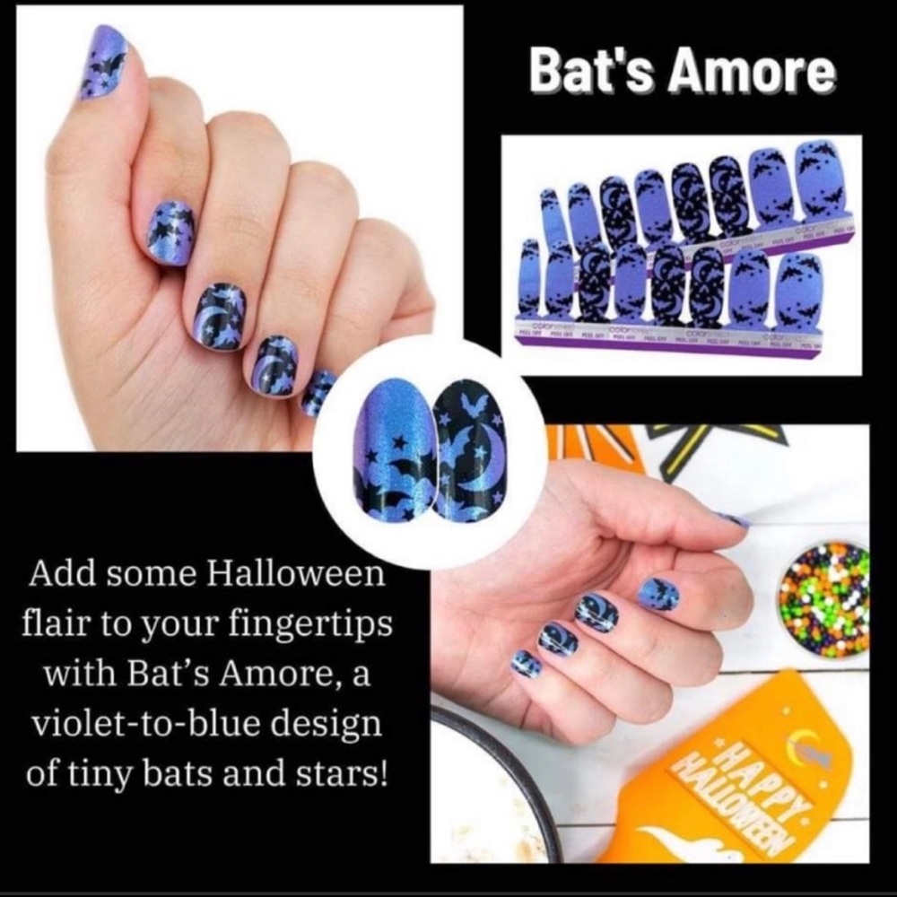 Color Street Nail Strips Bat’s Amore